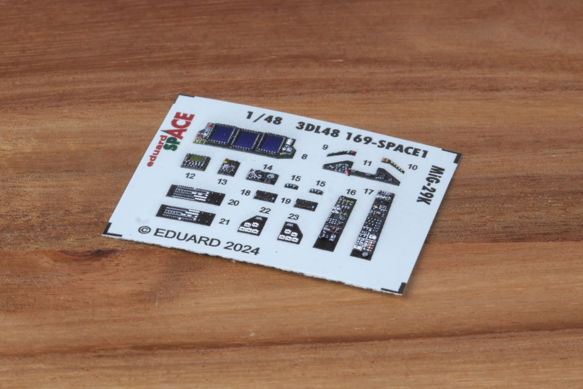 Eduard 3DL48169 MiG-29K SPACE HOBBY BOSS 1/48 – immagine 2