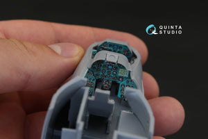 Quinta Studio QD48155 Mi-24P 3D-Printed &amp;amp; coloured Interior on decal paper (for Zvezda kit) 1/48 – immagine 9