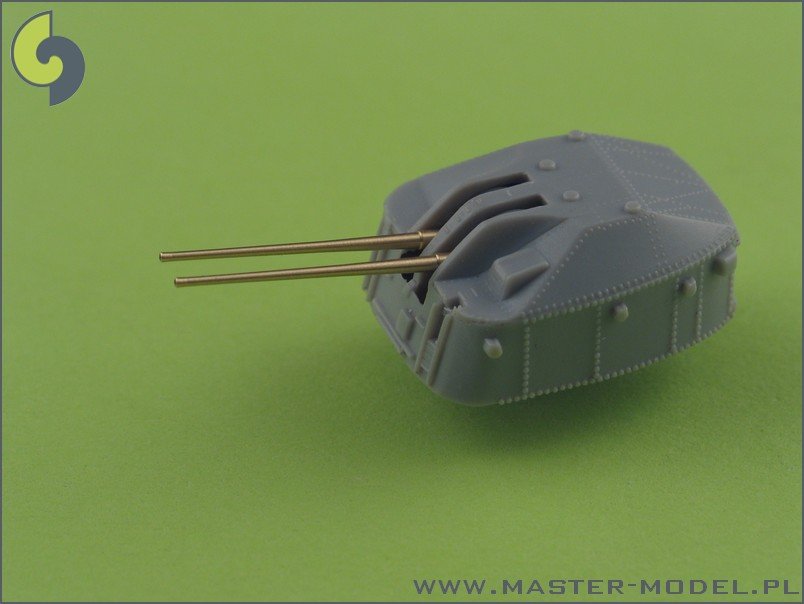 Master SM-350-054 IJN Akizuki armament - 10cm/65 (8pcs) barrels – Bild 2