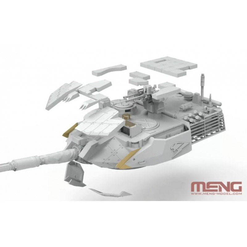 Meng Model TS-050 PLA ZTQ15 Light Tank w/Addon Armour 1/35 – immagine 8