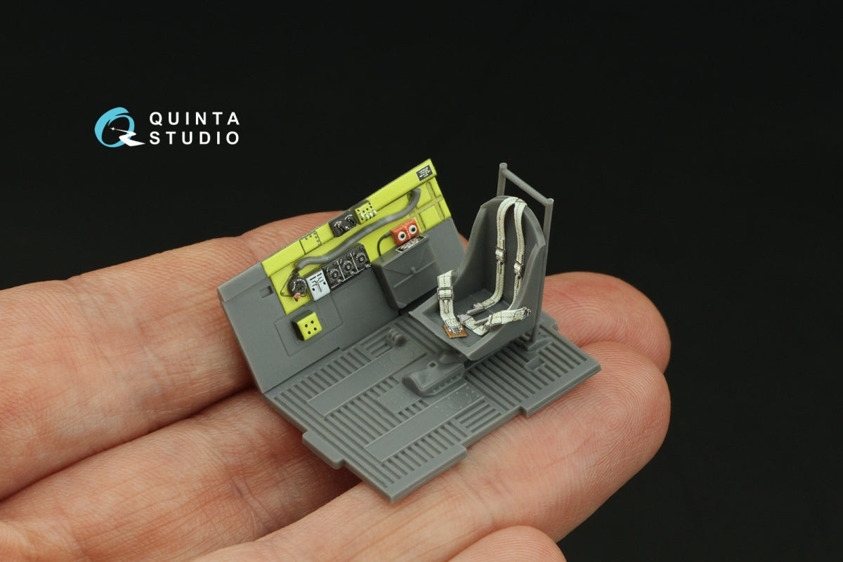 Quinta Studio QD48498 P-47С Thunderbolt 3D-Printed &amp;amp; coloured Interior on decal paper (Dora Wings) 1/48 – zdjęcie 7