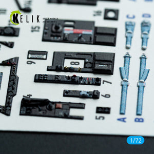 Kelik K72212 Gannet AS1/AS4 - interior 3D decals for Revell kit 1/72
