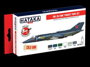 Hataka Hobby HTK-AS111 Yak-38/38M &amp;quot;Forger&amp;quot; paint set (6x17ml) – Bild 3
