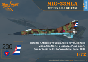 Clear Prop! CP72032 MiG-23ML/MLA Flogger-G ADVANCED KIT 1/72 – imagen 4