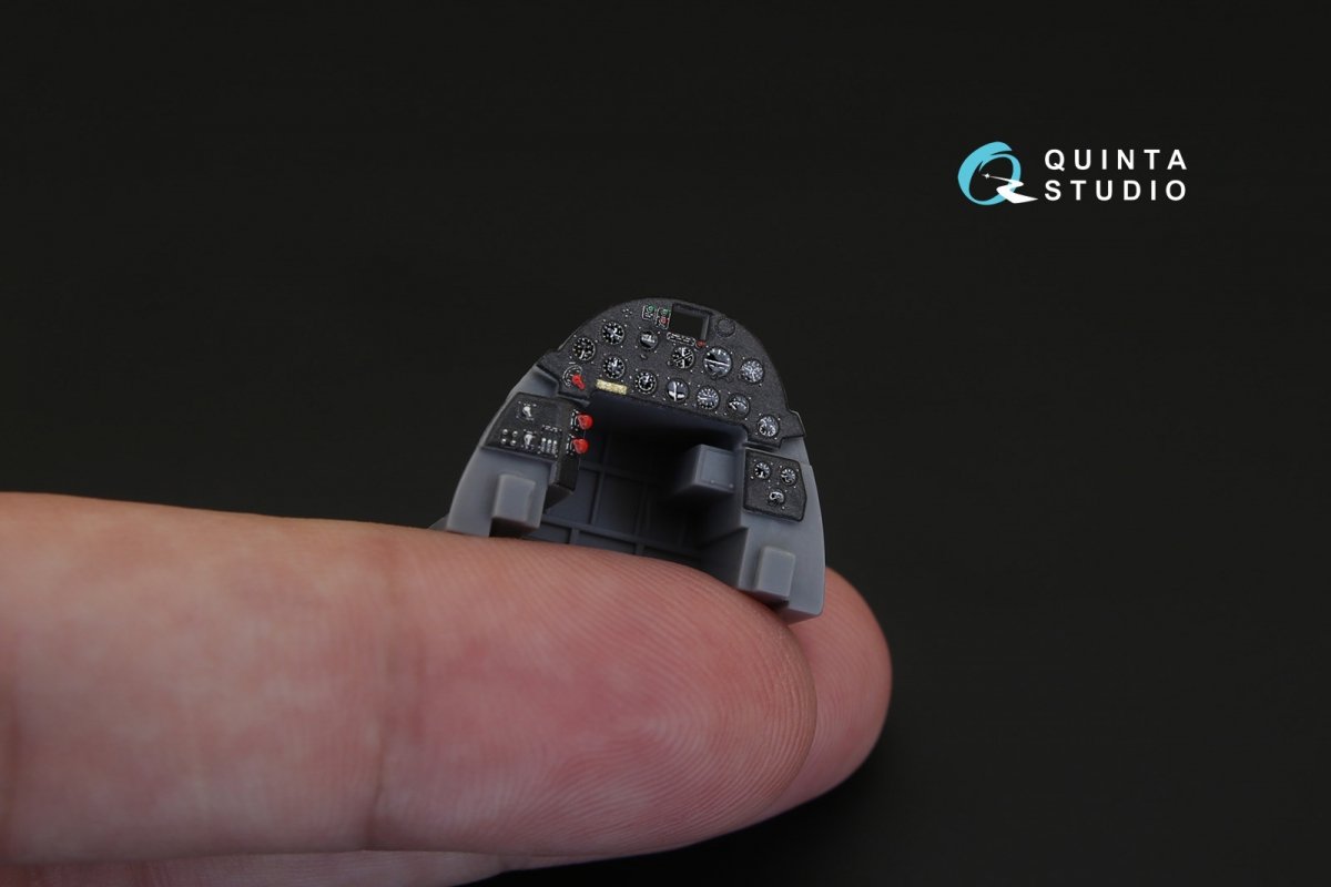 Quinta Studio QD48108 F4U-1D 3D-Printed &amp;amp; coloured Interior on decal paper (for Tamiya kit) 1/48 – zdjęcie 6