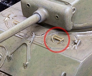 Asuka 35-L40 Periscope Guard for US Tank 1/35