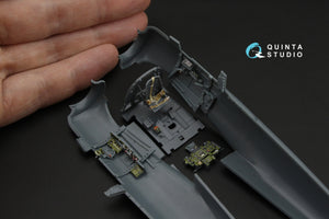 Quinta Studio QD48609 A6M5 Zero (Mitsubishi Production) 3D-Printed &amp;amp; colored Interior on decal paper (Eduard) 1/48 – image 4