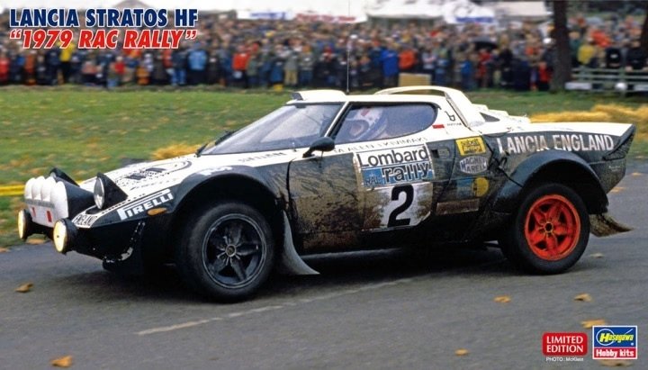 Hasegawa 20598 Lancia Stratos HF &amp;quot;1979 RAC Rally&amp;quot; 1/24