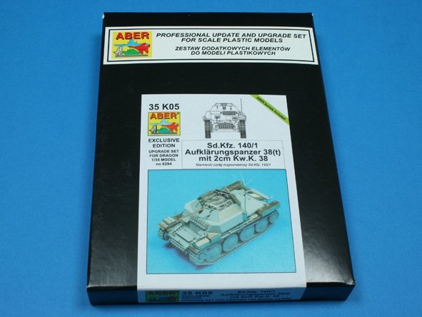 Aber 35K05 Aufklarungpanzer 38(t) Sd.Kfz.140/1 1/35 – image 3