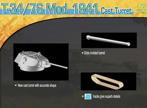 Dragon 7262 T-34/76 Mod.1941 Cast Turret 1/72 – immagine 5