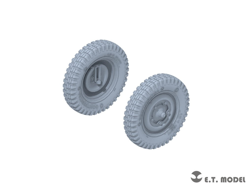 E.T. Model P35-138 WWII German Kübelwagen Type82 Sagged wheels Narrow For TAMIYA Kit 1/35 – Bild 2
