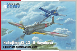 Special Hobby 72488 Nakajima Ki-43-III Hayabusa Fighter And Special Attack Units 1/72 – Bild 2