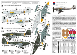 Hobby 2000 72072 Junkers Ju 87 G-2 Eastern Front 1944 ( ACADEMY + CARTOGRAF + MASKS ) 1/72 – image 2
