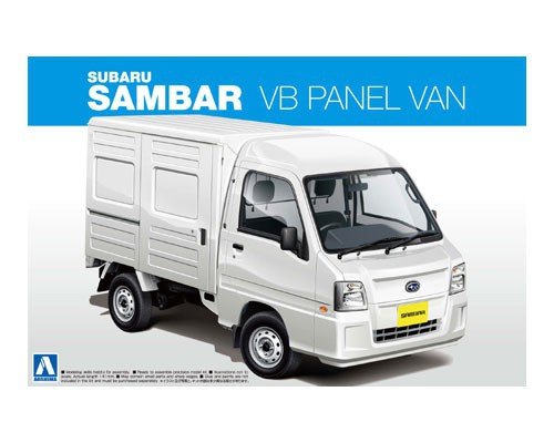 Aoshima 00738 SUBARU SAMBAR VB FOURgon 1/24