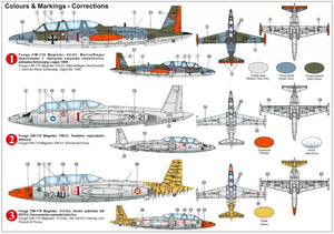 Kovozavody Prostejov KPM0242 Fouga CM-170 Magister „Over Europe“ 1/72 – Bild 2