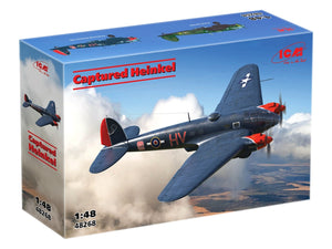 ICM 48268 Captured Heinkel 1/48 – immagine 2