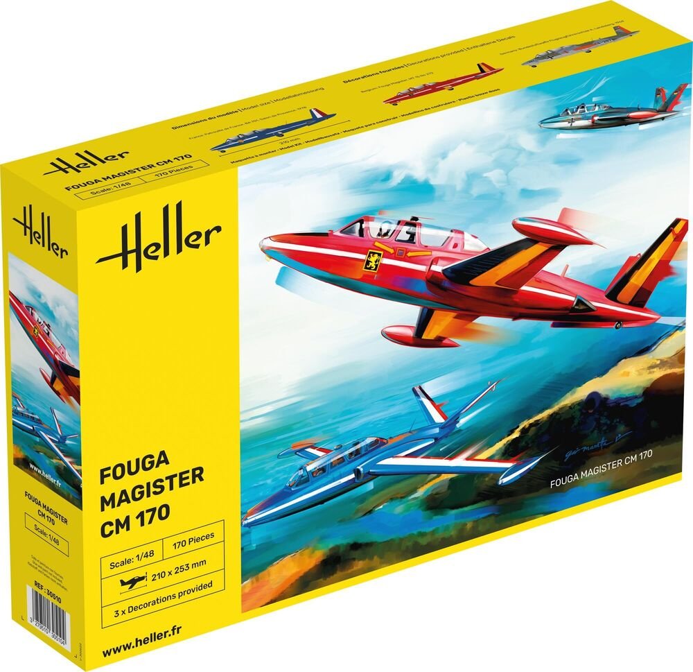 Heller Heller 30510 Fouga Magister CM 170 1/48 – Bild 2