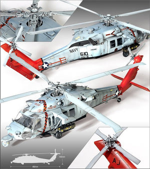 Academy 12120 U.S.Navy MH-60S HSC-9 Tridents 1/35 – zdjęcie 3