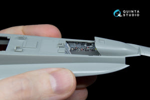 Quinta Studio QD48044 F/A-18C (early) 3D-Printed &amp;amp; coloured Interior on decal paper (for Kinetic) 1/48 – imagen 2