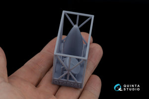 Quinta Studio QT48041 MiG-29K Сorrected nose cone (HobbyBoss) 1/48 – imagen 7