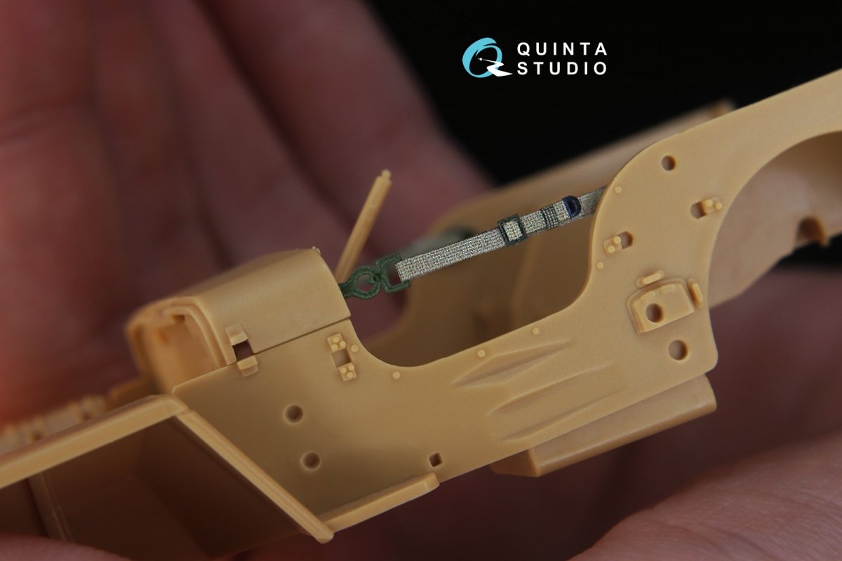 Quinta Studio QD35018 Willys MB 3D-Printed &amp;amp; coloured Interior on decal paper (for all kit) 1/35 – imagen 7