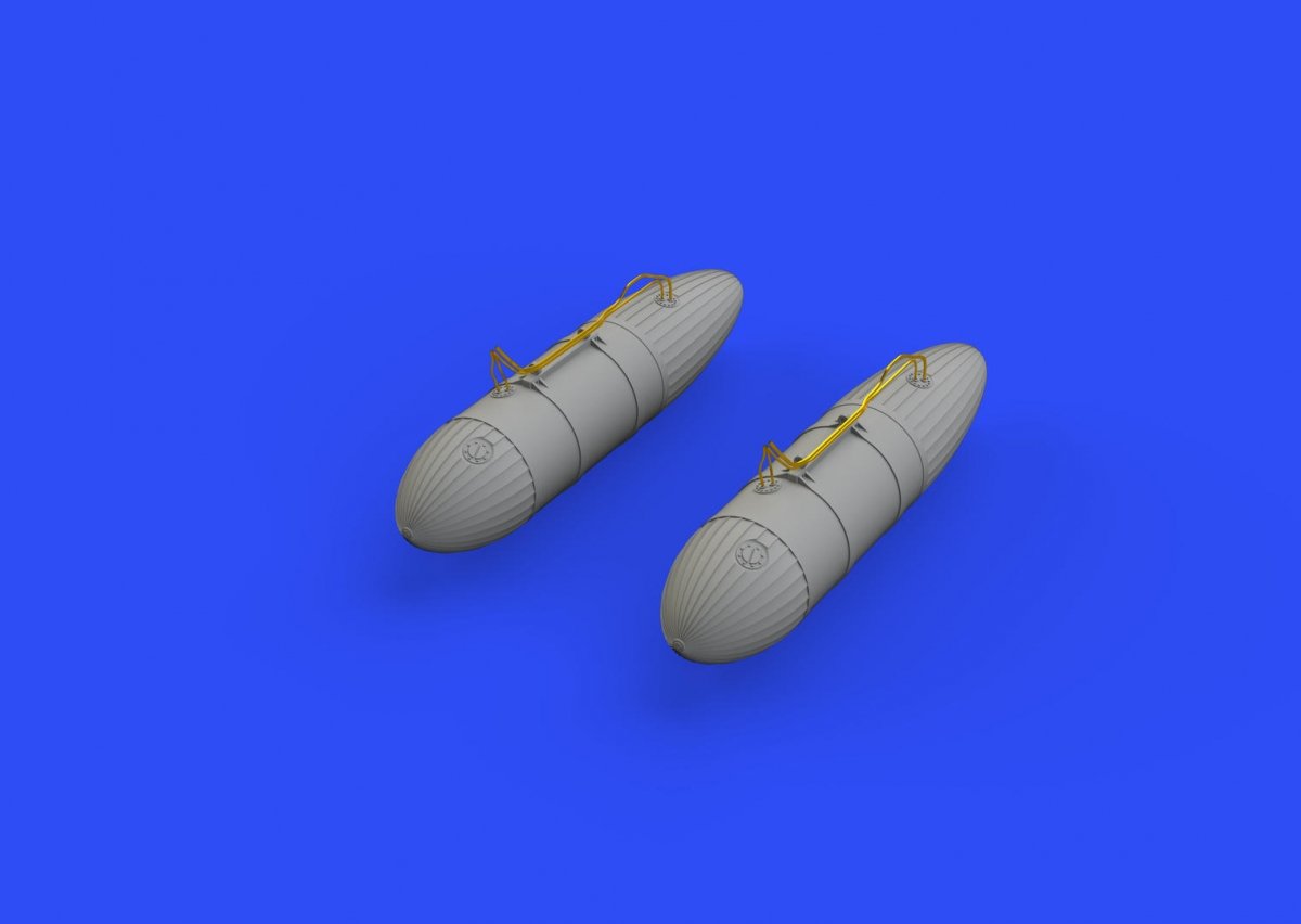 Réservoirs largables Eduard 648572 P-51D 108 gal 1/48 EDUARD