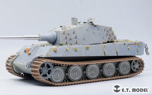 E.T. Model P35-069 WWII German KingTiger Single Workable Track (18 Teeth Late Type) ( 3D Printed ) 1/35 – imagen 4