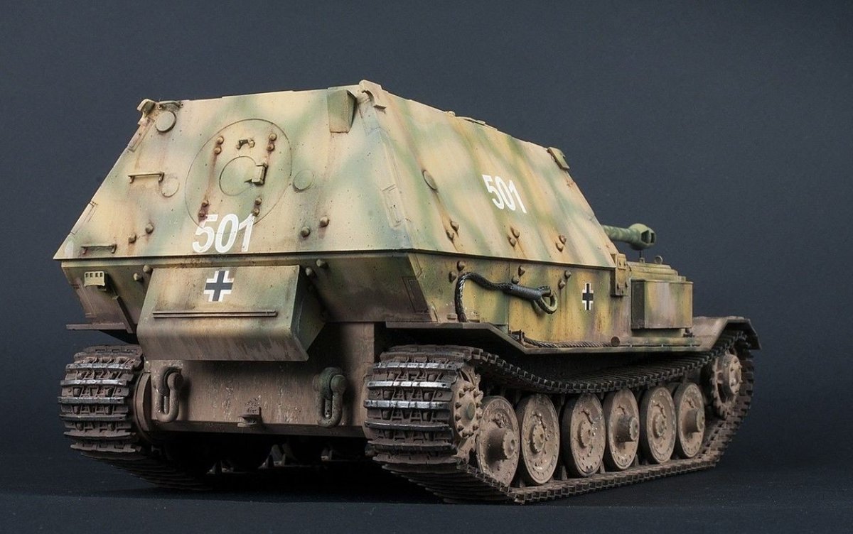 Zvezda 3653 German Ferdinand 1/35 – zdjęcie 4