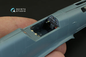 Quinta Studio QD48083 Bf 109F-2/F-4 3D-Printed &amp;amp; coloured Interior on decal paper (for Eduard kit) 1/48 – zdjęcie 10