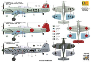 RS Models 94008 Heinkel 112 V11 1/72 – image 2