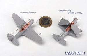 MK1 Design MS-20018 WW II USS DECK PLANE SET for CV-6 Enterprise 1/200 – immagine 14