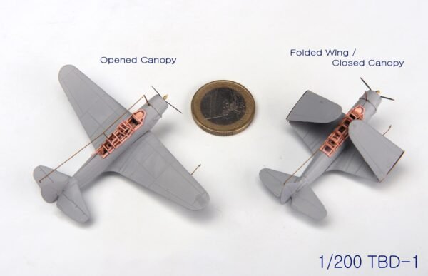 MK1 Design MS-20018 WW II USS DECK PLANE SET for CV-6 Enterprise 1/200 – immagine 14