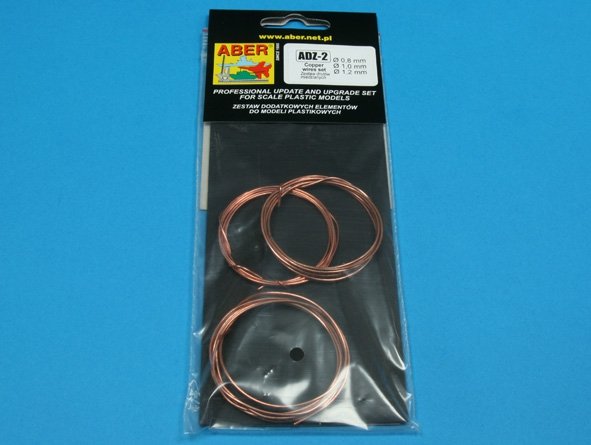 Aber ADZ-02 Wires set (diameter 0.8; 1.0; 1.2 mm, length 1m each) – image 3