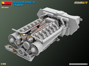 MiniArt 35414 Sd.Kfz. 234/2 PUMA. INTERIOR KIT 1/35 – Bild 20