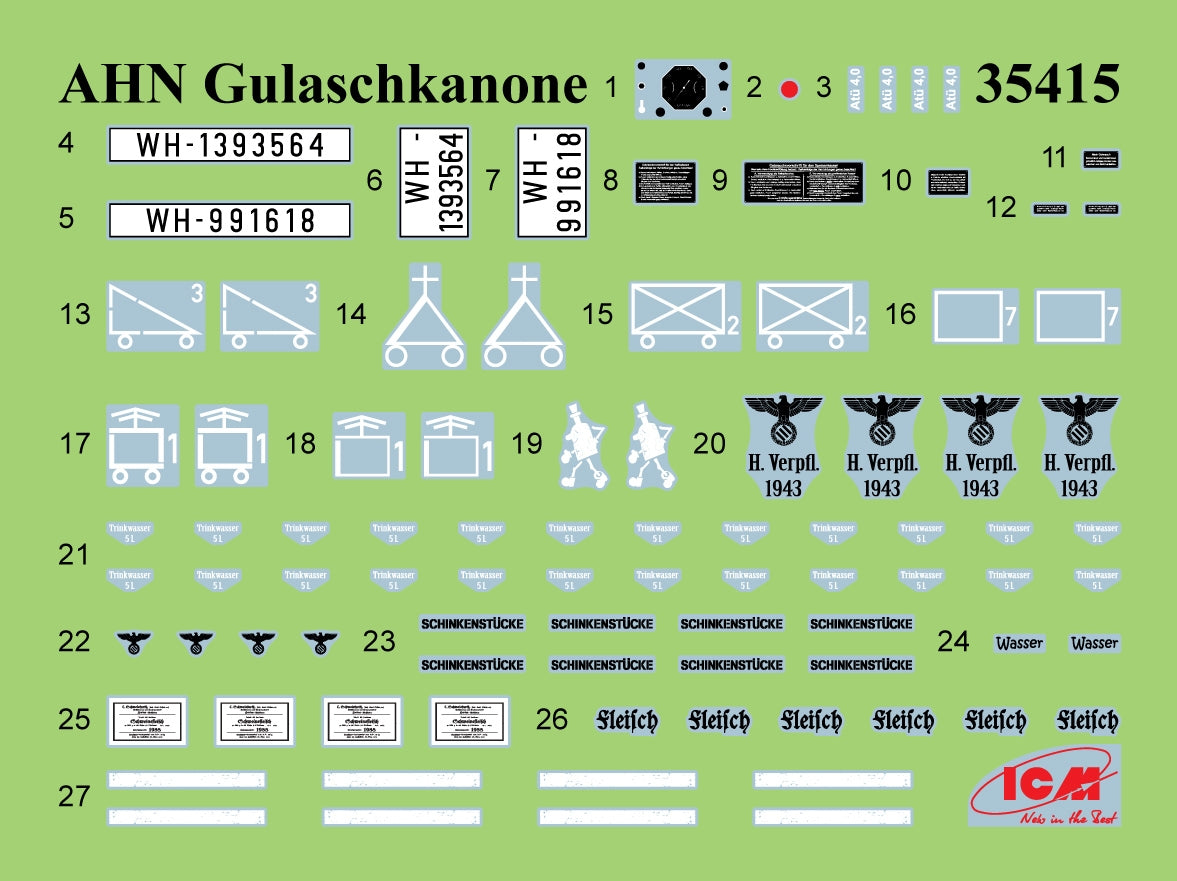 ICM 35421 AHN Gulaschkanone with cooks 1/35 – image 2
