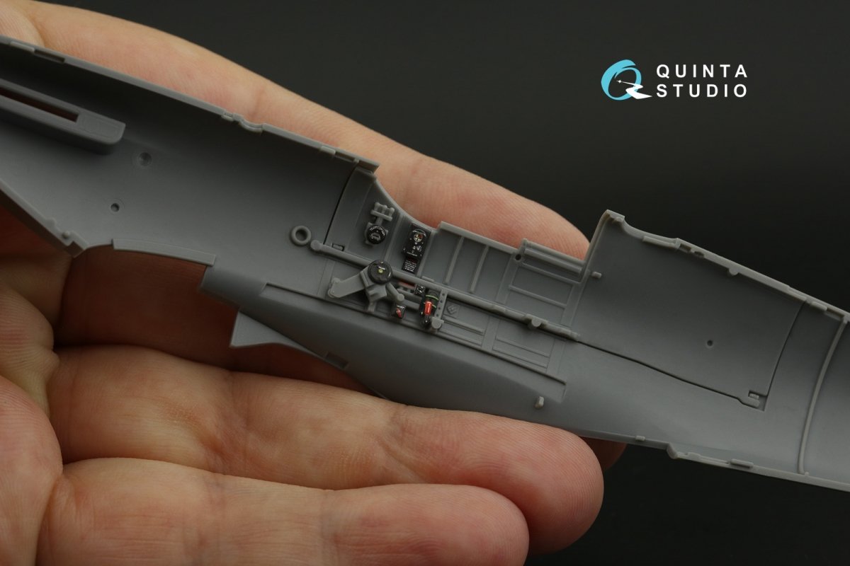 Quinta Studio QD48134 Spitfire Mk.I 3D-Printed &amp;amp; colored Interior on decal paper (Tamiya) 1/48 – image 9