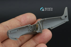 Quinta Studio QD72226 Spitfire Mk.Iа 3D-Printed &amp; coloured Interior on decal paper (Airfix) 1/72