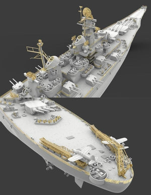 Maquette Very Fire VF700902 USS Louisiana BB-71 Cuirassé de classe Montana 1/700 – image 5