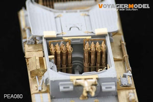 Voyager Model PEA080 75mm Ammo and Shelves for Marder III Ausf M /Marder III Ausf H (For ALL) 1/35 – Bild 2