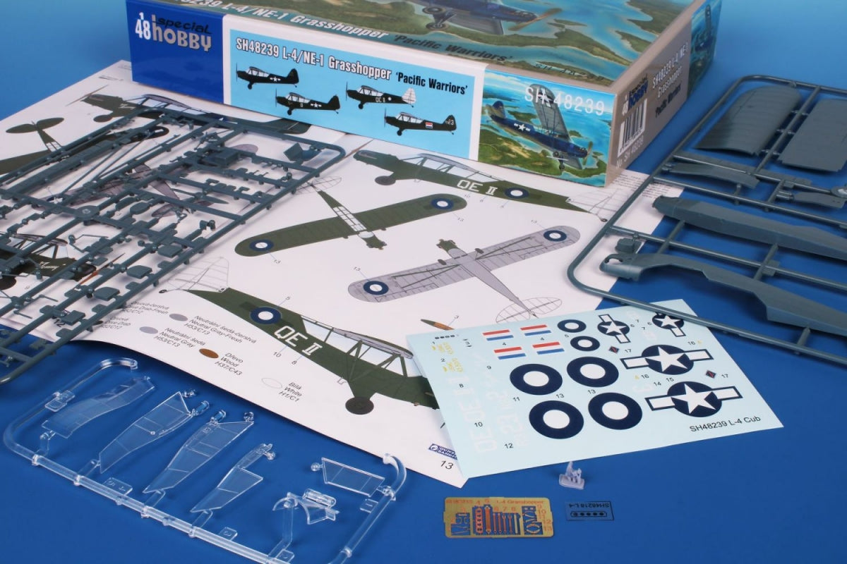 Special Hobby 48239 L-4/NE-1 Grasshopper Pacific Warriors 1/48 – zdjęcie 4
