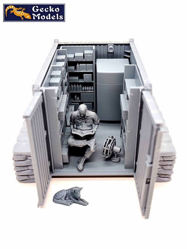 Gecko Models 35GM0118 Mini Shop in US Military Base (Vietnam War Era) 1/35 – Bild 6