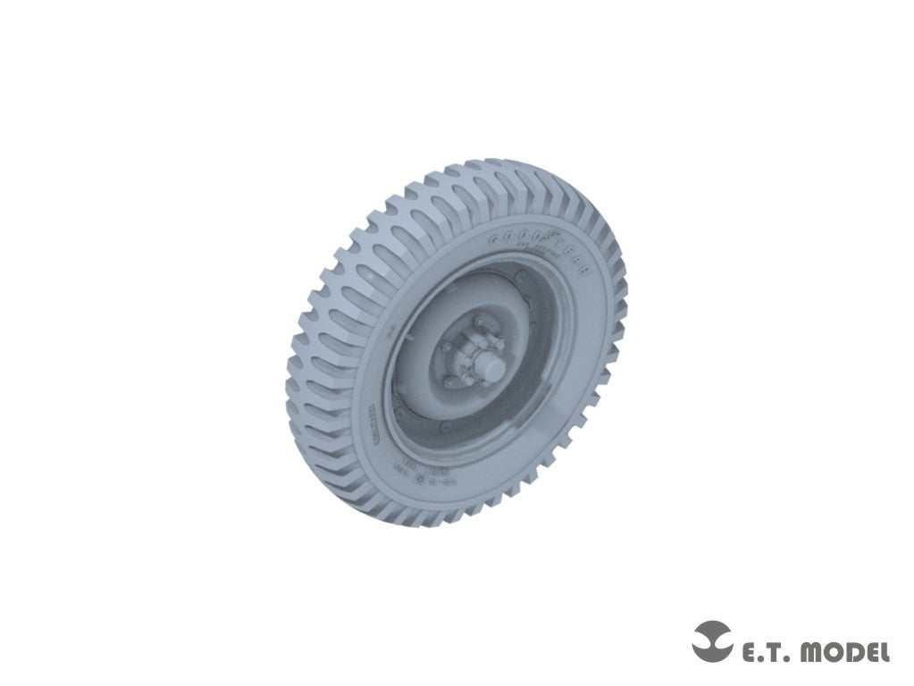 E.T. Model P35-156 U.S.Army Jeep Willys MB 1/4-ton 4x4 Truck Sagged Wheels 1/35 – immagine 3