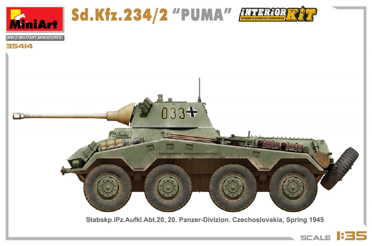 MiniArt 35419 SD.KFZ.234/2 PUMA 1/35 – Bild 8