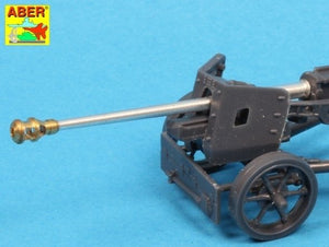 Aber 72L-56 Lufa 75mm do niemieckiej armaty p/panc Pak 40 z późnym hamulcem wylotowym / German 75mm gun barrel for PaK40 with late muzzle brake 1/72 – Bild 6