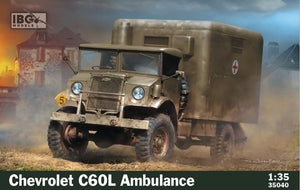 IBG 35040 Ambulance Chevrolet C60L 1/35