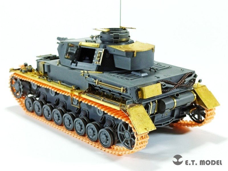E.T. Model P35-020 WWII German Pz.Kpfw.III/IV（Type 3A）Workable Track ( 3D Printed ) 1/35 – immagine 5