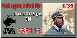 ToRo Model 35F113 Legiony Polskie - Oficer I Brygady 1914 / Polish Legions in World war I - Officer of the I Brigade 1914 1/35 – Bild 2