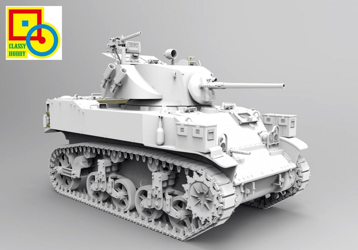 Classy Hobby MC16010 British Stuart VI M5A1 1/16 – Bild 5