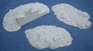 RT-Diorama 35127 Rubble, debris pile set (3 pcs.) 1/35 – imagen 3