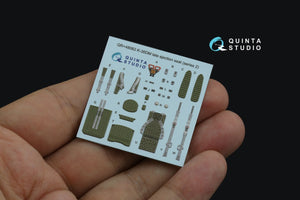 Quinta Studio QR+48062 K-36DM Series2 (late) ejection seat (for MiG-29, MiG-31, Su-27, Su-33, Su-34 aircraft since 2008) (All kits) 1/48 – Bild 3